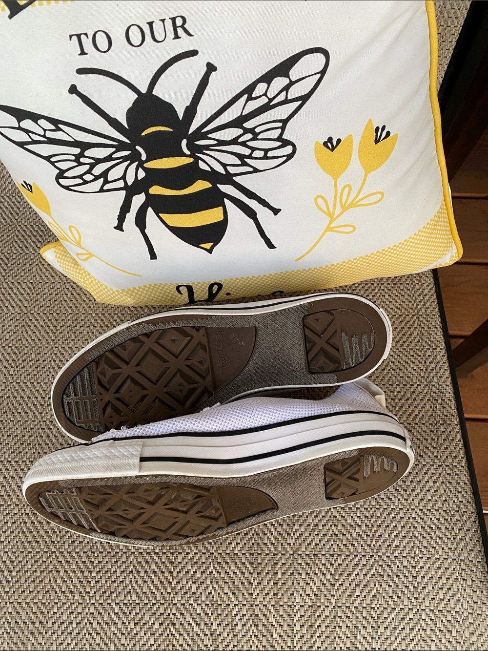 Converse Stretch Knit Slip-On Low Top two tone Sneakers 8/39 - Picture 9 of 11